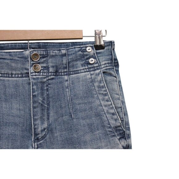 Anthropologie Pilcro High Rise Skinny Jeans Size 28 Stretch Denim Preppy Boho - Picture 6 of 14